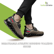 Breathable Athletic Running Walking Shoes - Turbo Athlete