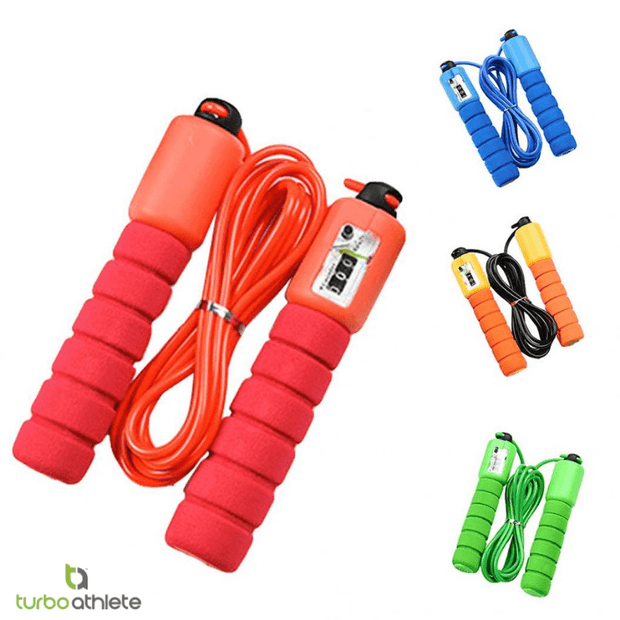 Electronic Counting Jump Rope™ - Turbo Athlete