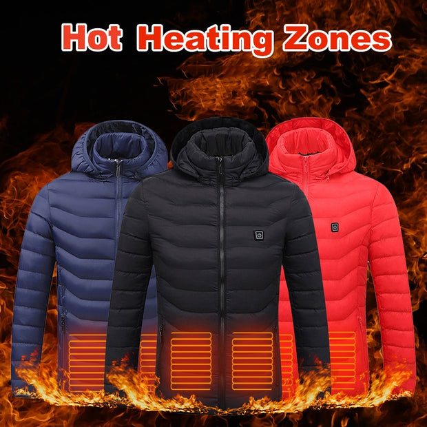 Unisex Heated Jacket for Winter Clothing