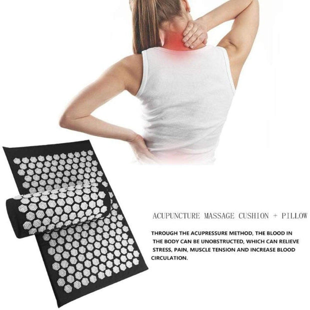 Acupuncture Yoga Mat and Pillow - Turbo Athlete