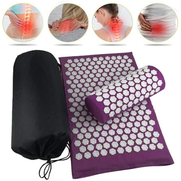 Acupuncture Yoga Mat and Pillow - Turbo Athlete
