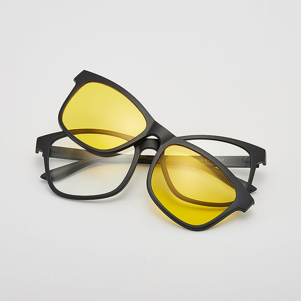 5 in 1 Magnetic Lens Sunglasses