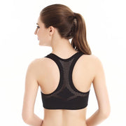 Racer Meshed Breathable Sports Bra - Turbo Athlete