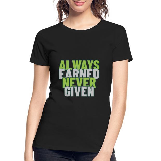 Women’s Premium Organic T-Shirt - black